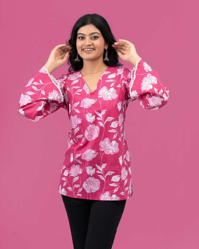 Crimson Petal Tunic