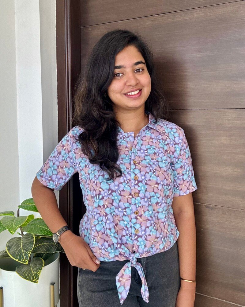 Floral Meadow Knit Shirt