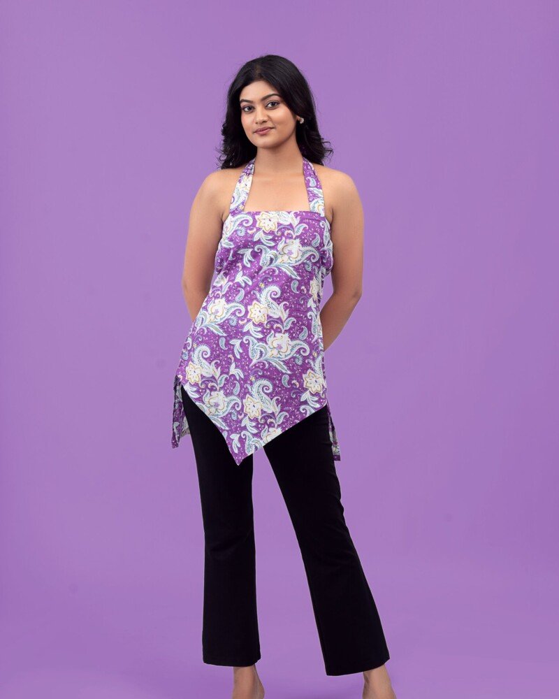 Meadow Fresh Halter Neck Top