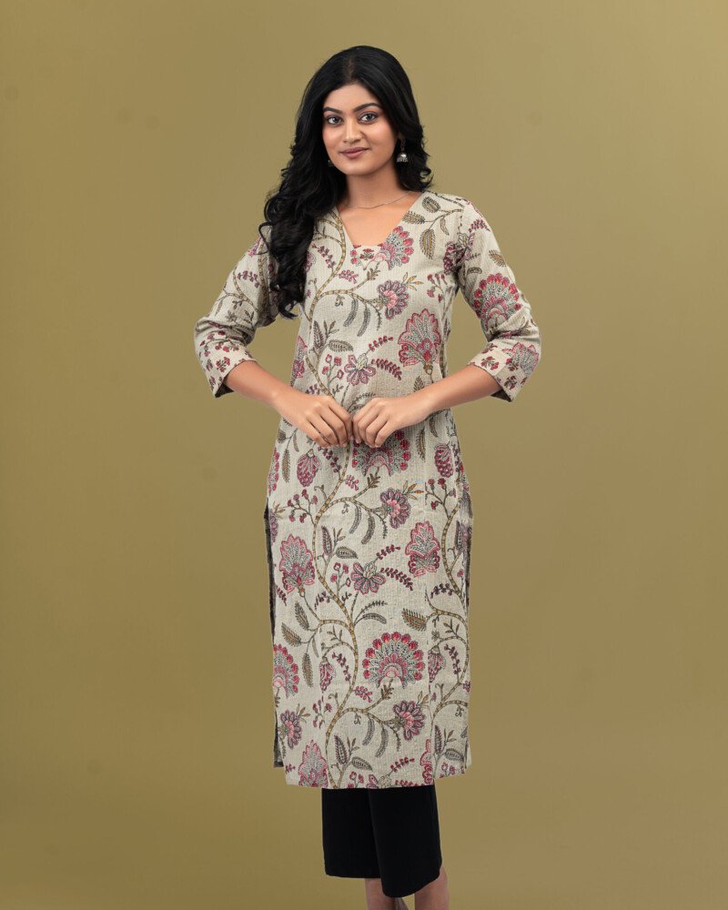 Vine Courtyard Kurti Top