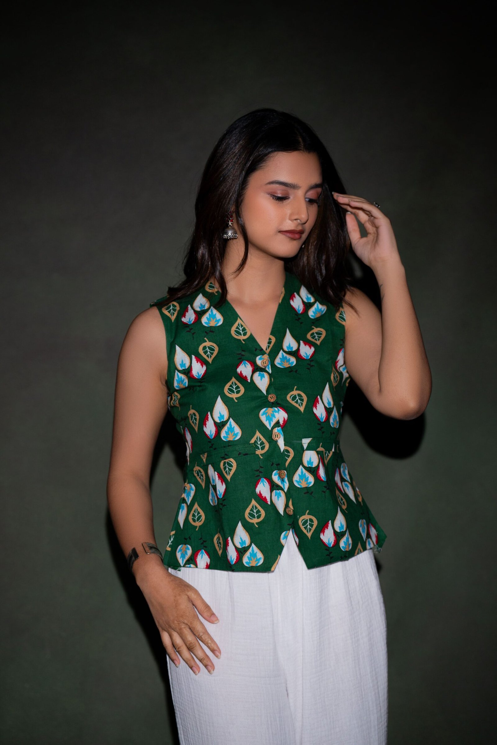 emerald garden vest image 1-min